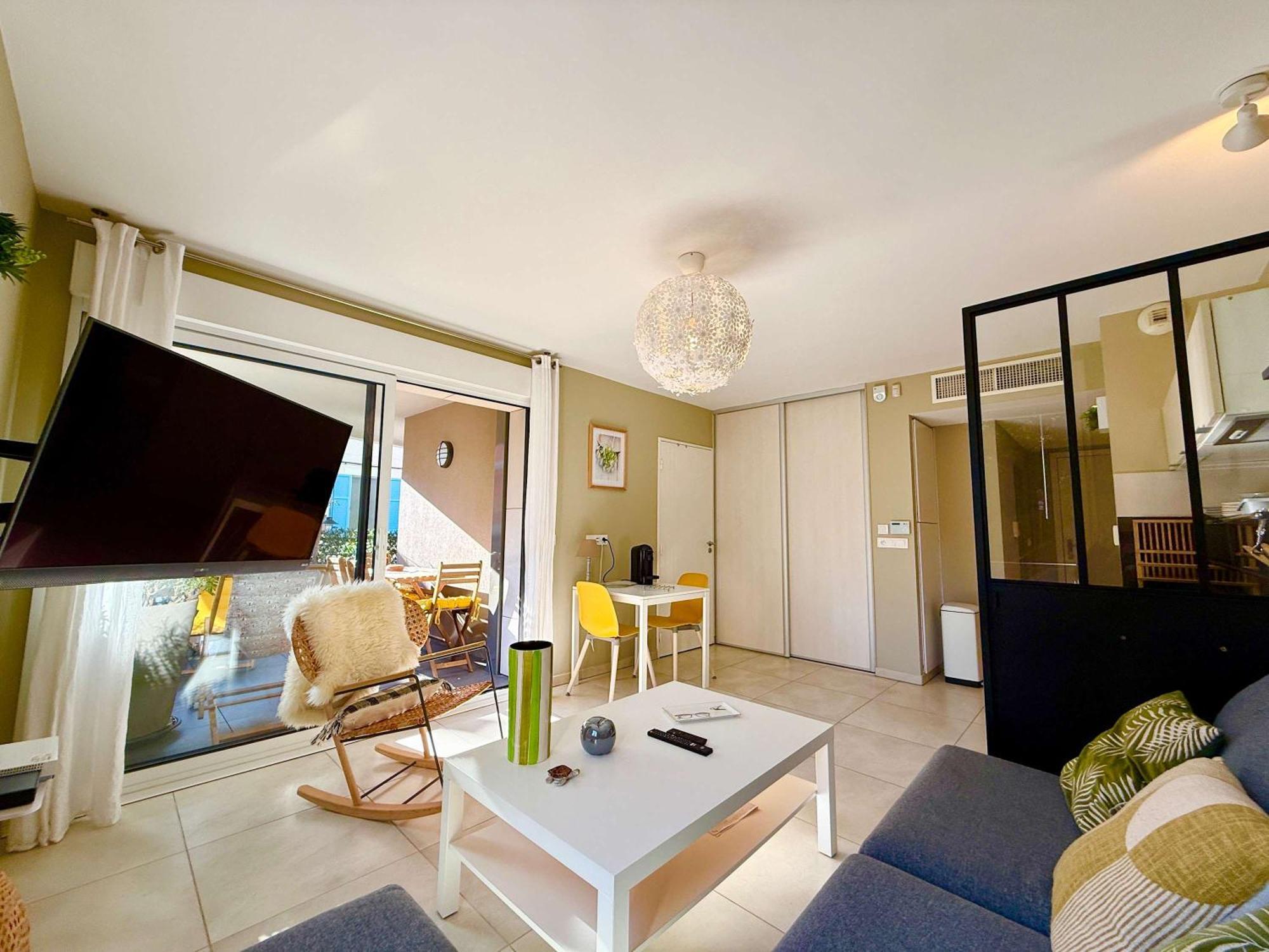 Appartement A011-superbe Avec Terrasse Sauna Jacuzzi Cannes